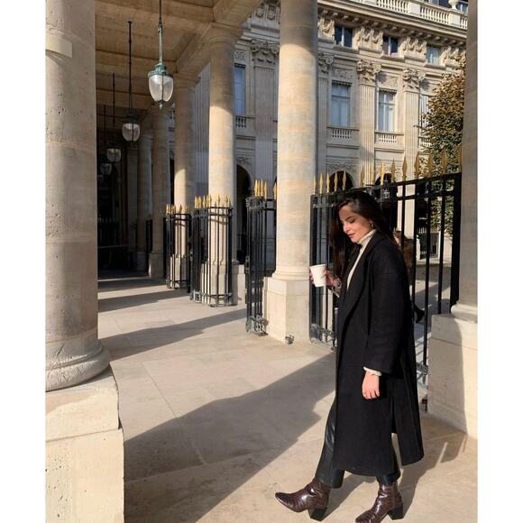 ZARA BLOGGER FAVORITE EMBOSSED WIDE HEELED ANKLE BOOTS SNAKE - Picture 4 of 9